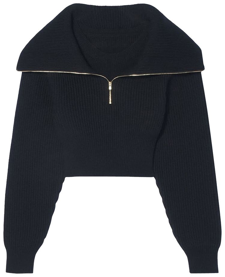 Jacquemus La Maille Risoul Sweater Black