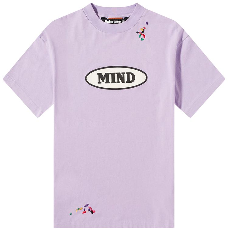 Palm Angels x Missoni Mind Tee LilacBlack