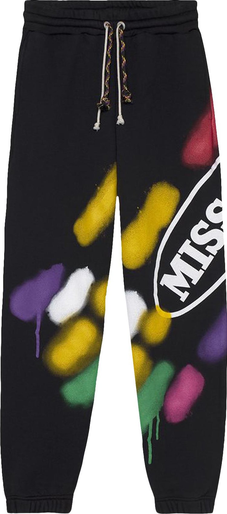 Palm Angels x Missoni Sport Sweatpants 'Black/White'