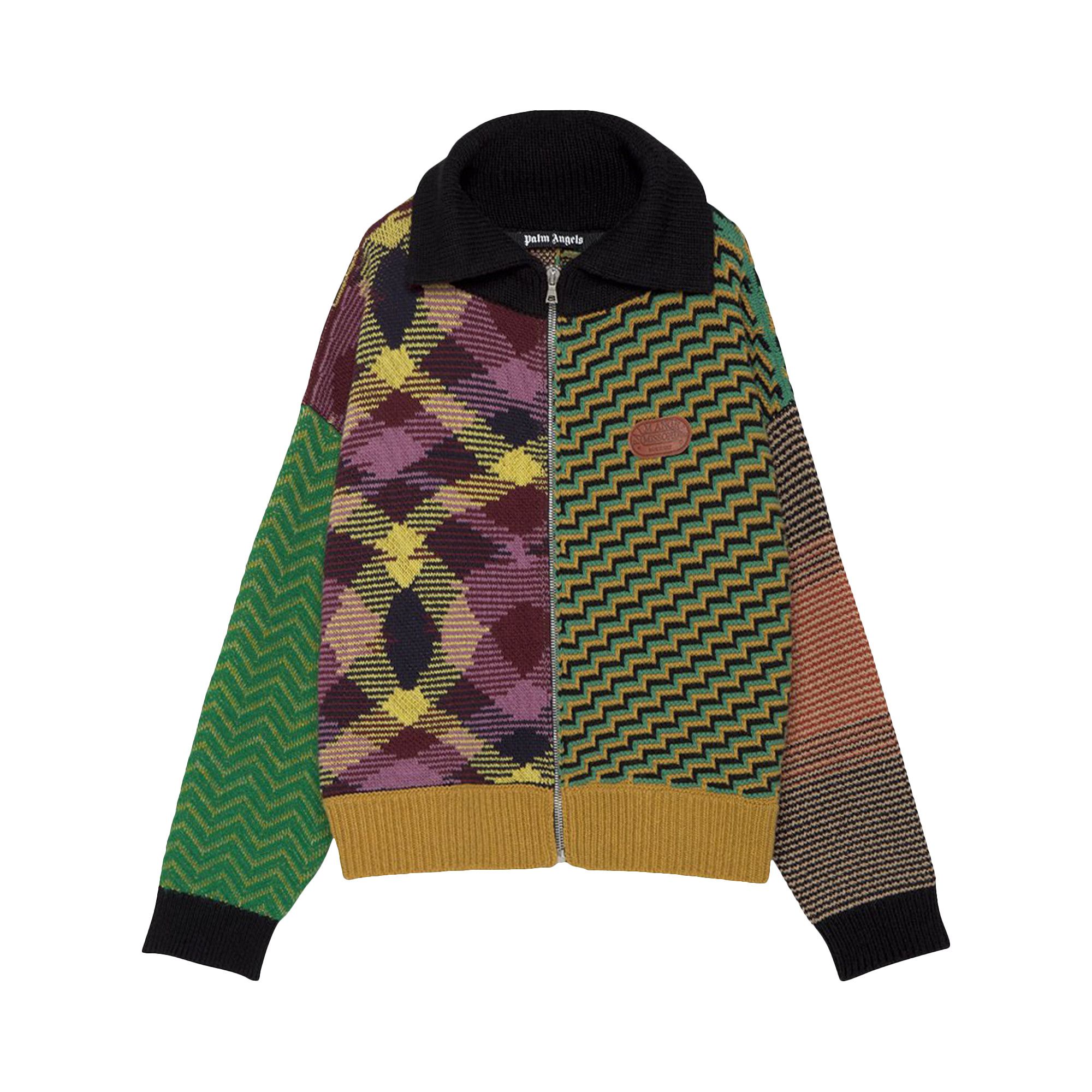 Buy Palm Angels x Missoni Patchwork Cardigan 'Multicolor Buy Palm Angels x Missoni Patchwork Cardigan 'Multicolor