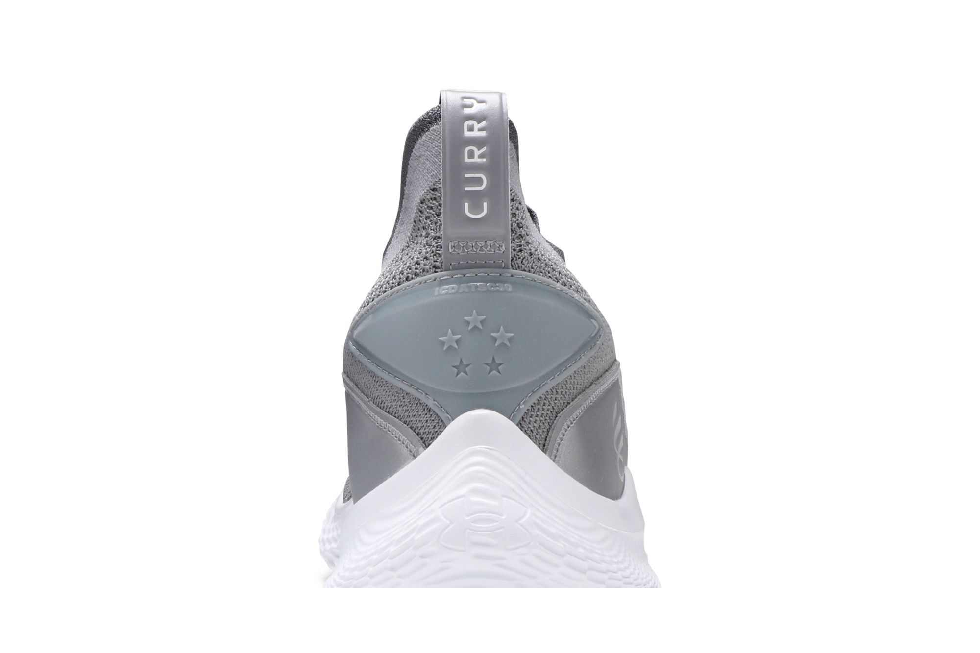 しい Under Armour UA Curry 8 Shine Flow Steel Silver Gray White