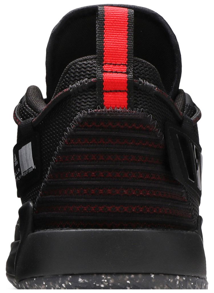 Adidas Dame 7 EXTPLY   Opponent Advisory   Black Vivid Red