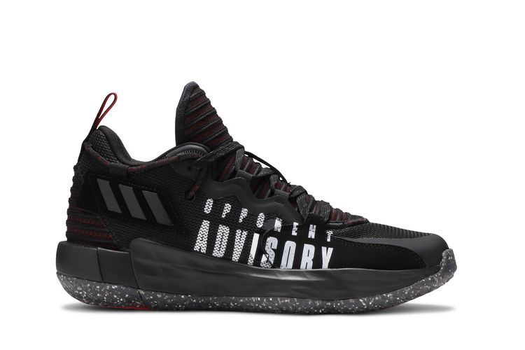 Adidas SM Dame 7 EXT/PLY Opponent Advisory DOLLA EXT/PLY adidas Damian Lillard Dolla EXT/PLY Opponent Advisory Maroon  main image 2