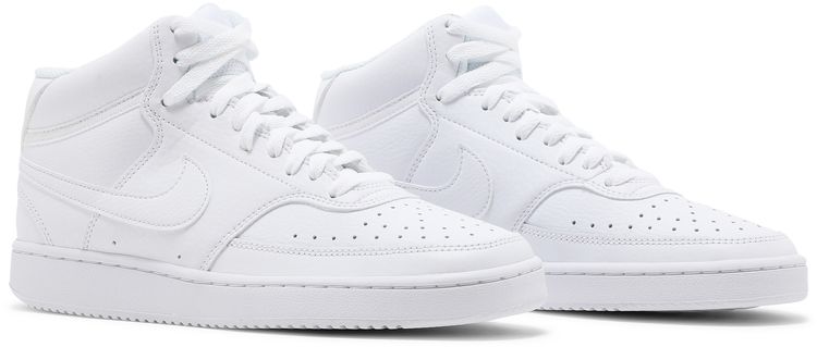 Nike Wmns Court Vision Mid Triple White