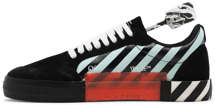 Off White Vulc Sneaker Low Black Green