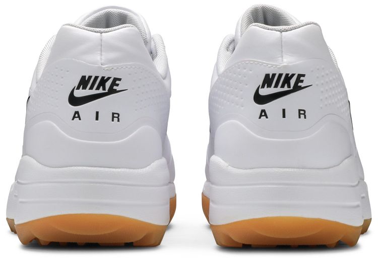 Nike Air Max 1 Golf White Gum   Black Swoosh