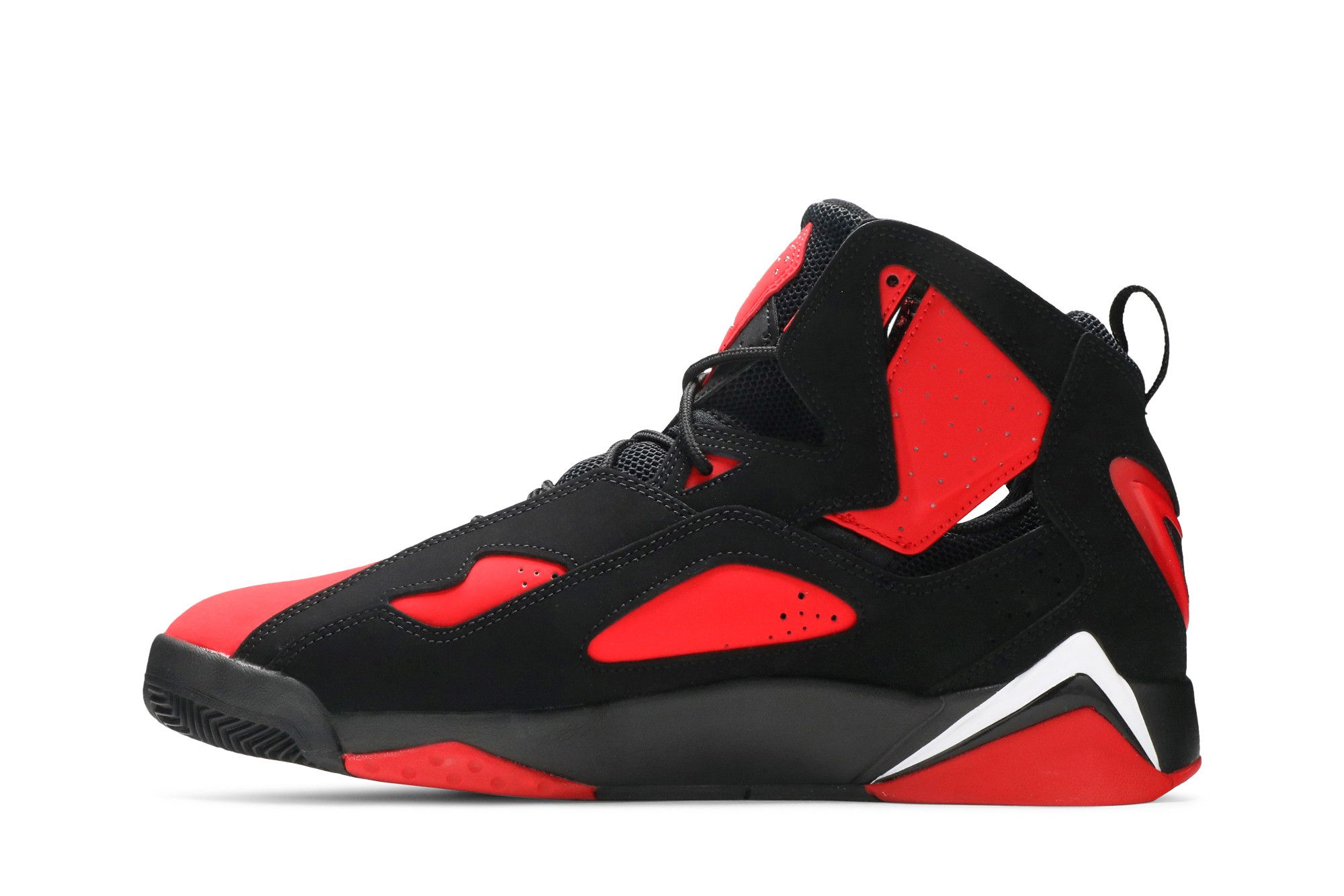black university red and white jordans