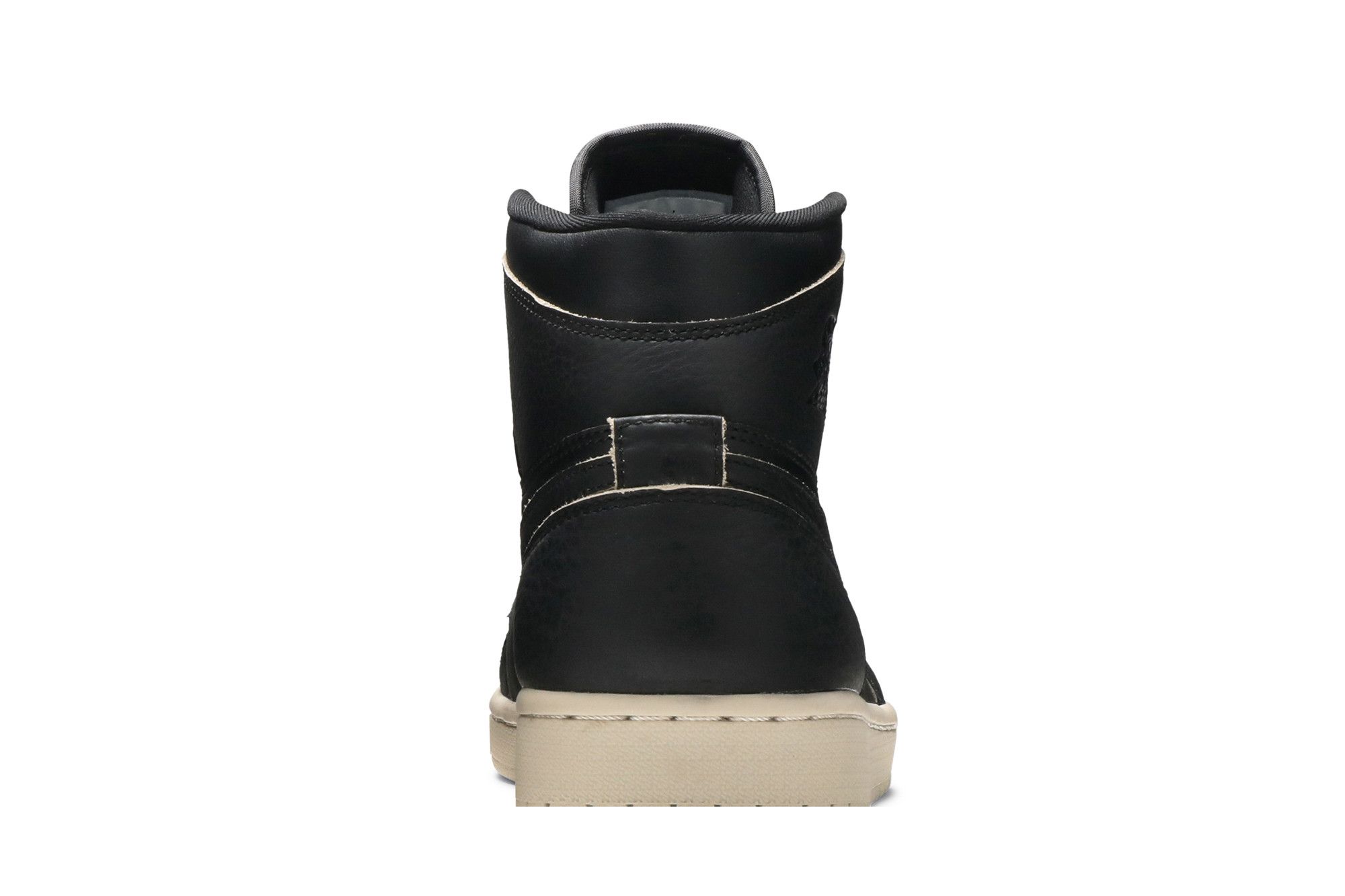 Nike air jordan 1 retro high premium (black / black - desert sand) shop