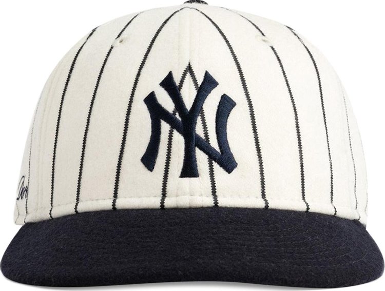 NEW ERA CAP New Era New York Yankees Pinstripe Hoodie In Navy