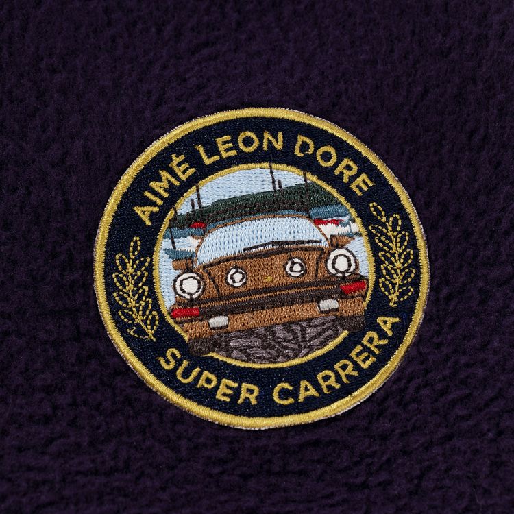 Aime Leon Dore x Porsche 911SC Fleece Quarter Zip Pullover Tapenade