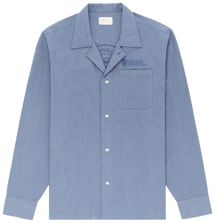 Aime Leon Dore x Porsche 911SC Mechanic Shirt Evening Blue