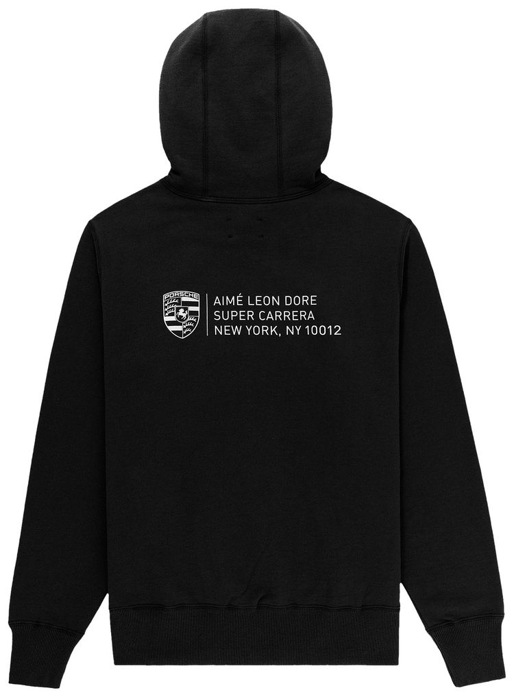 Aime Leon Dore x Porsche 911SC Hoodie Jet Black
