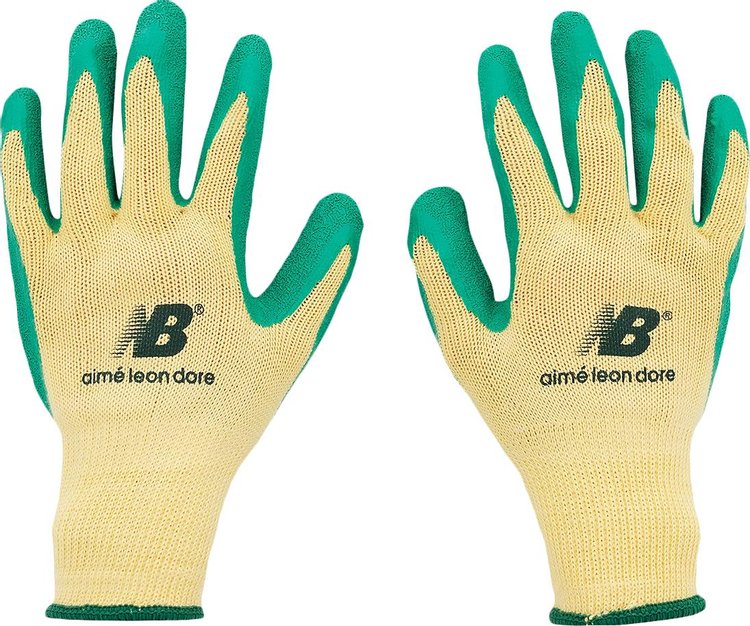 Aimé Leon Dore x New Balance Gardening Gloves 'Green/Yellow'