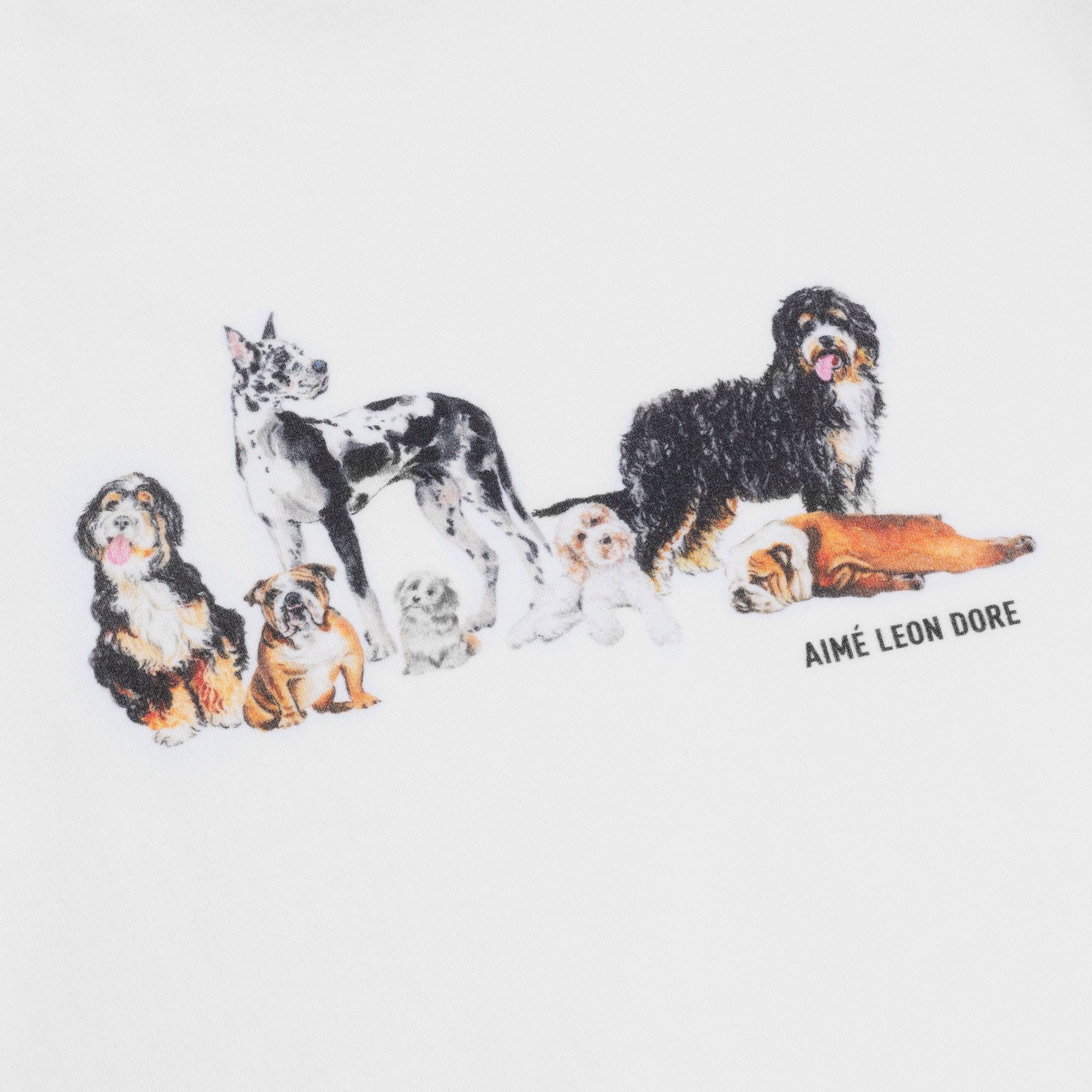 高品質の激安 Tee Graphic Park Dog Dore Leon Aimé Buy 'White' SU21CT000 - Tシャツ/カットソー(半袖/袖なし)