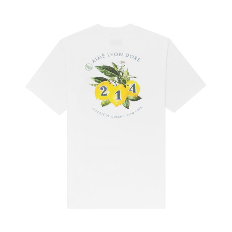 Aime Leon Dore Lemon Import Graphic Tee White