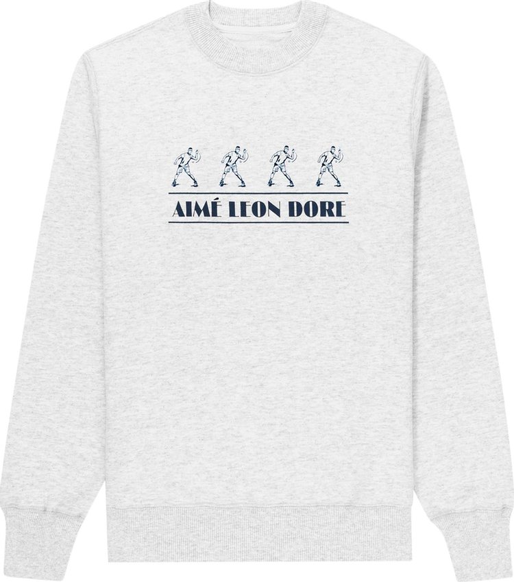 Aimé Leon Dore Graphic Print Crew Neck T-Shirt