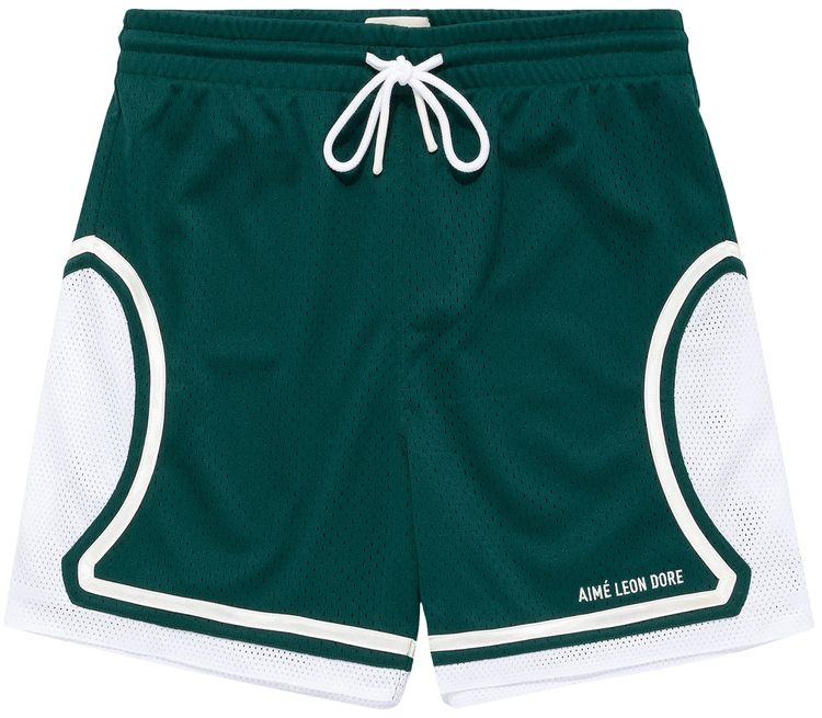 Aime Leon Dore Court Short Botanical Green