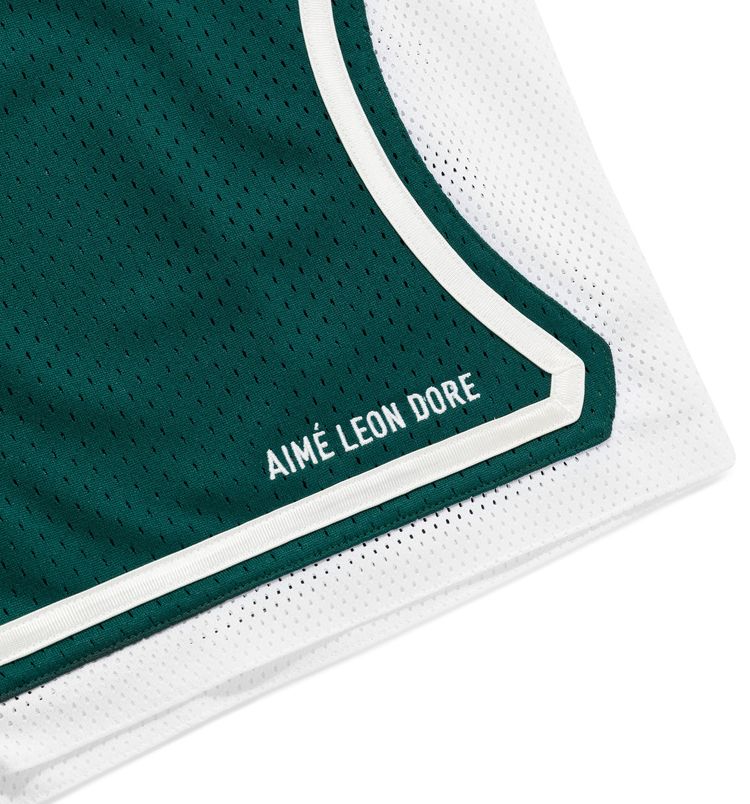 Aime Leon Dore Court Short Botanical Green