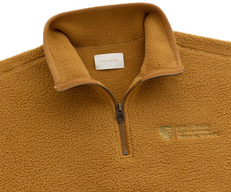 Aime Leon Dore x Porsche 911SC Fleece Quarter Zip Pullover Tapenade