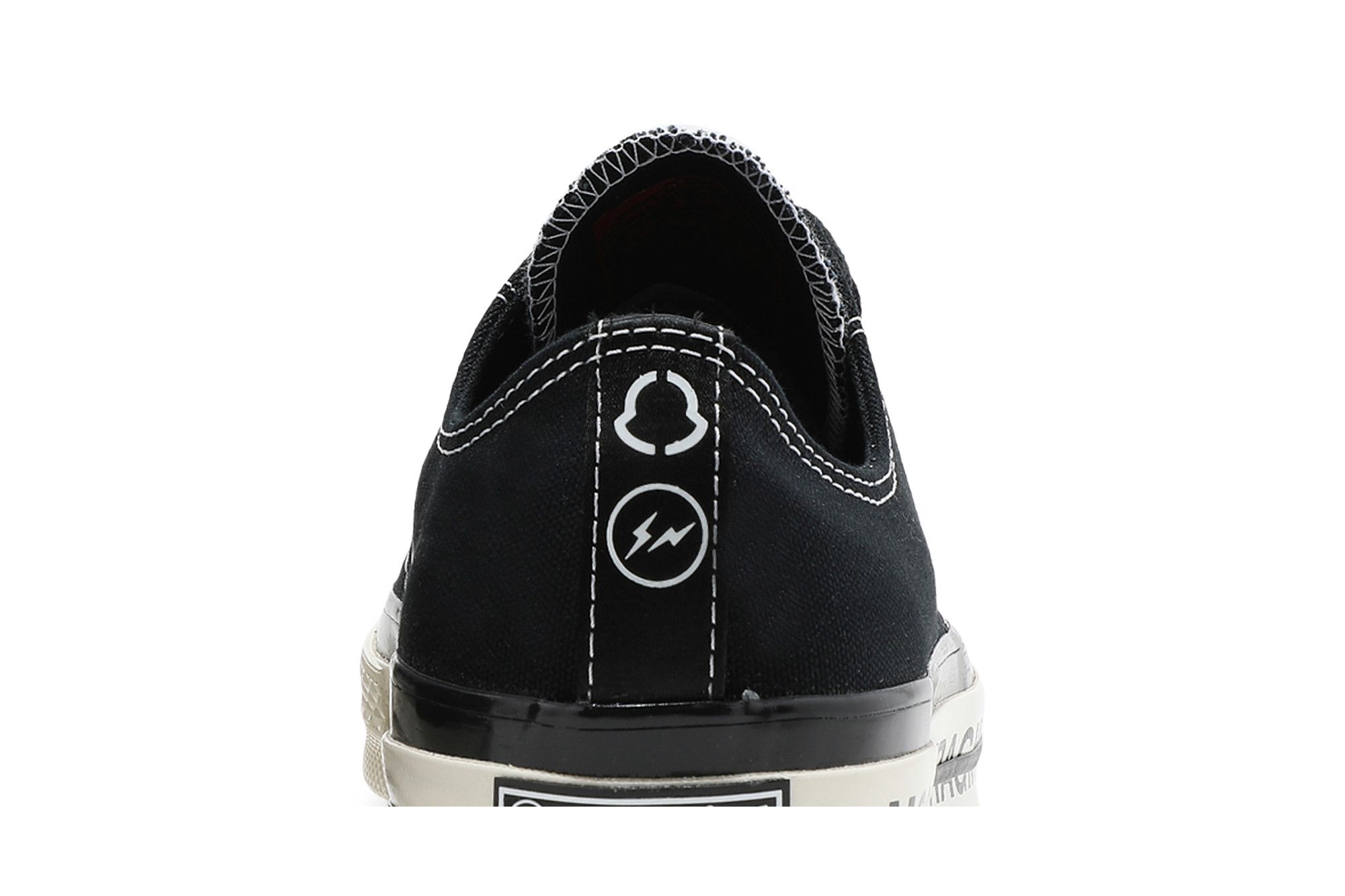 Buy Fragment Design x Moncler x Chuck 70 Low 'Black