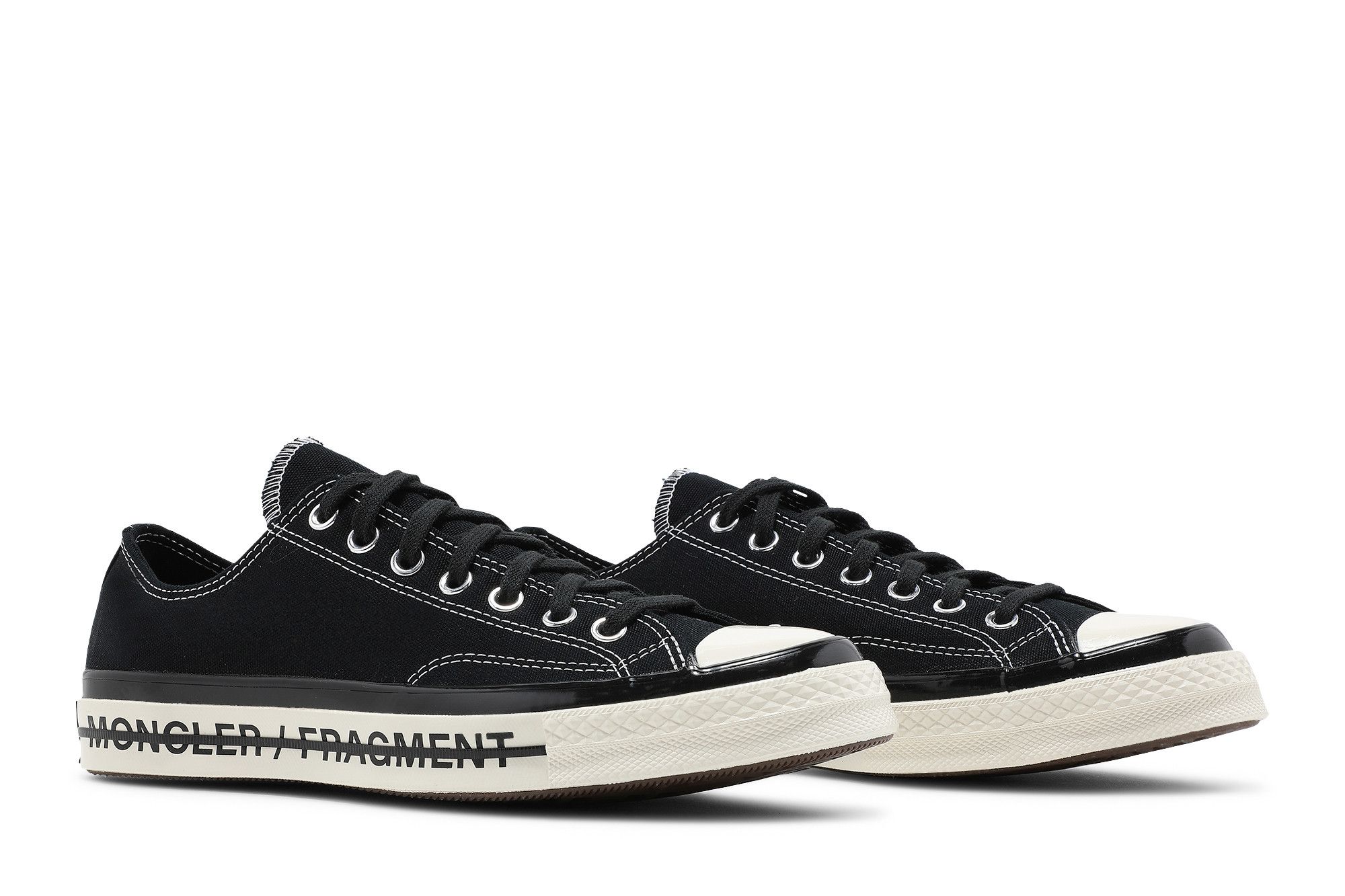Buy Fragment Design x Moncler x Chuck 70 Low 'Black
