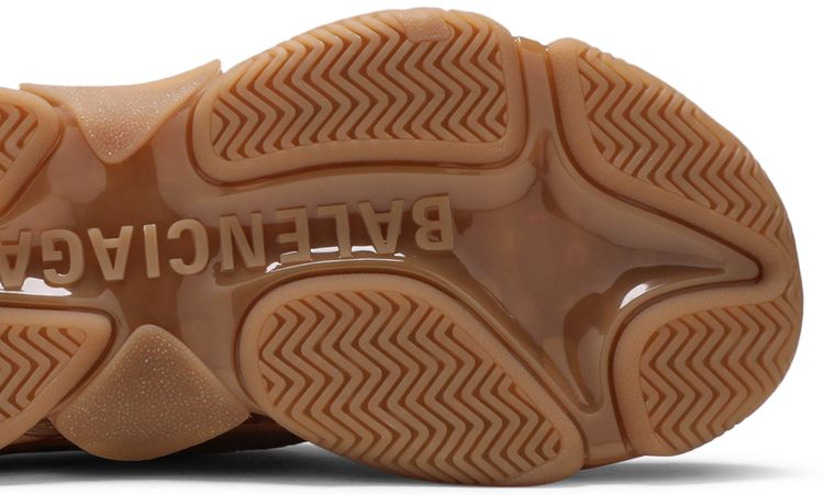 Balenciaga Triple S Sneaker Clear Sole   Light Camel