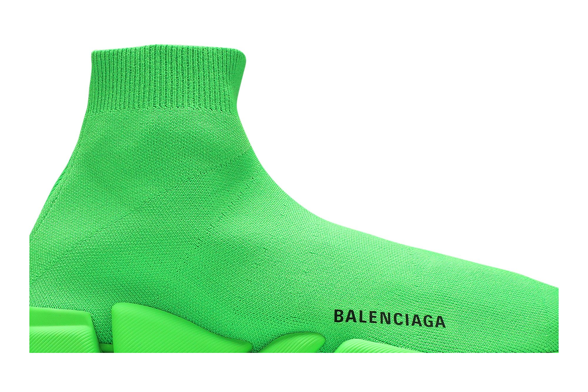 Balenciaga speed trainer vert hot sale