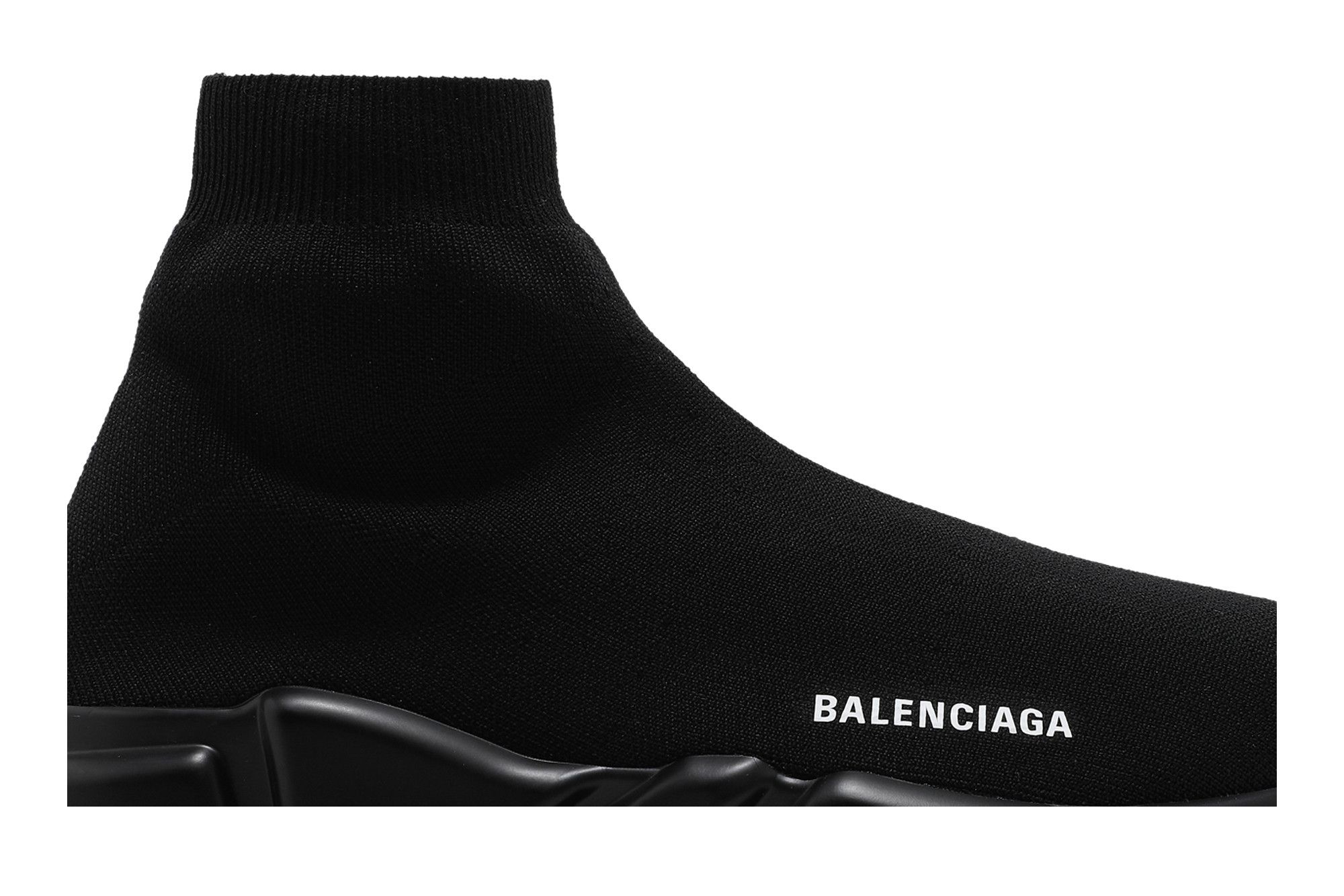 Balenciaga speed trainers all black top