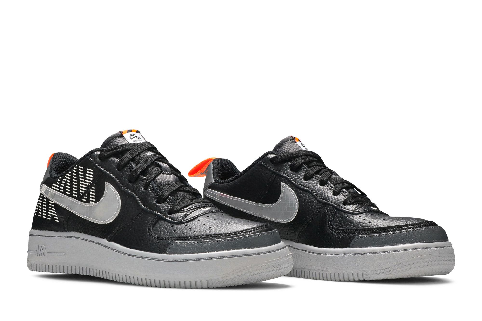 Achetez des Air Force 1 LV8 2 GS Under Construction Black BQ5484 001 GOAT FR