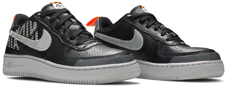 Nike Air Force 1 LV8 2 GS Under Construction Black