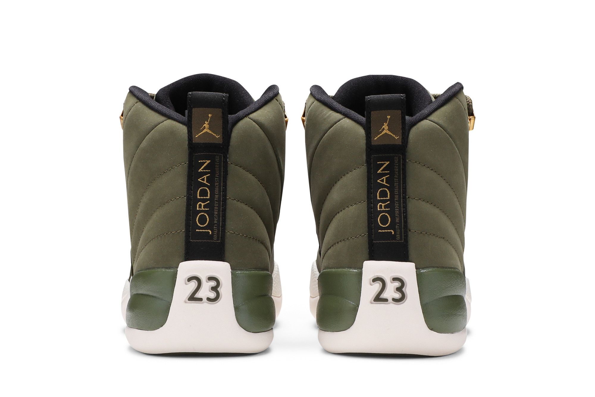 Jordan 12 olive green for sale online
