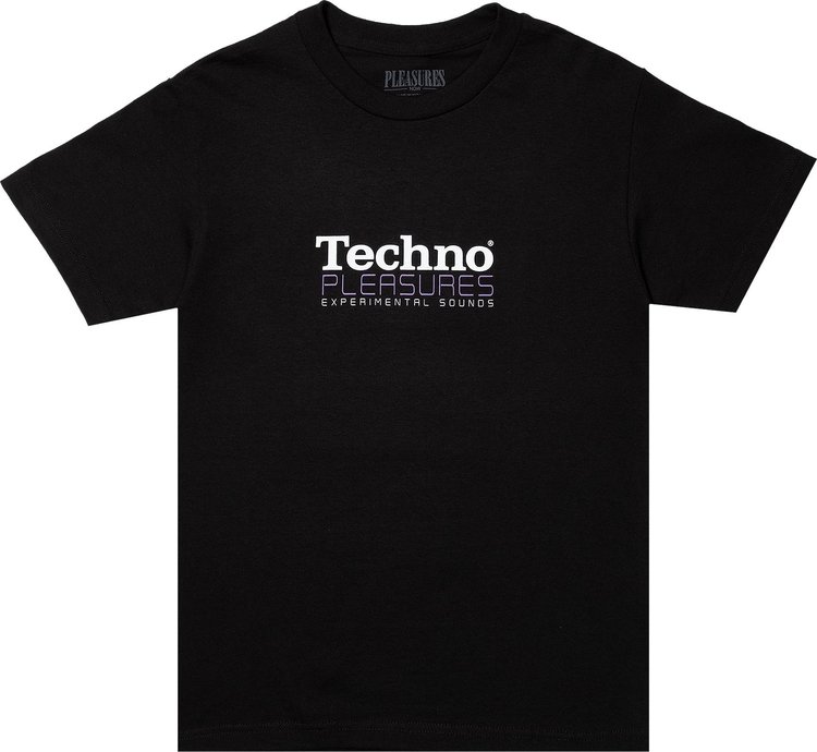 Pleasures Techno T Shirt Black