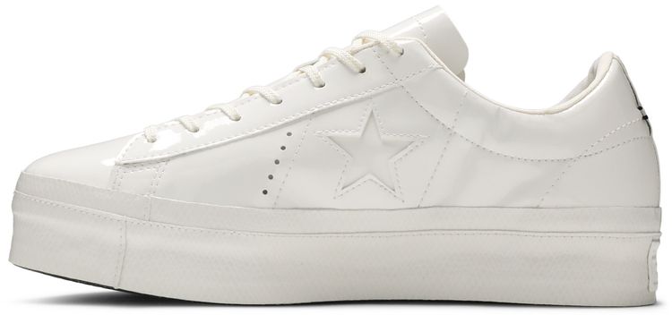 Converse Wmns One Star Platform Low Vintage White