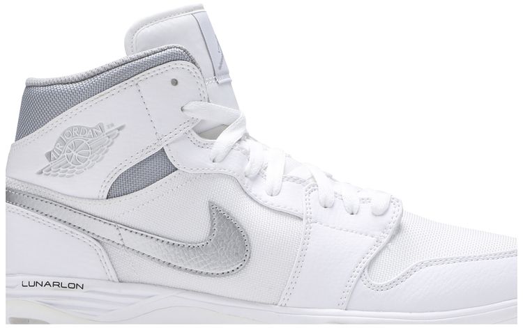 Air Jordan 1 Mid TD Cleat Metallic Silver