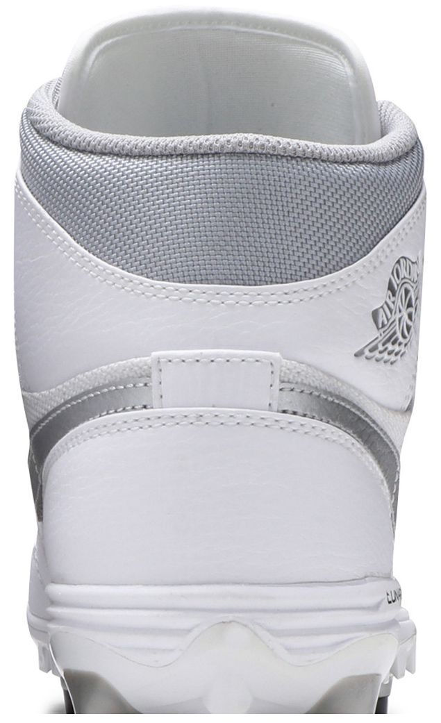 Air Jordan 1 Mid TD Cleat Metallic Silver