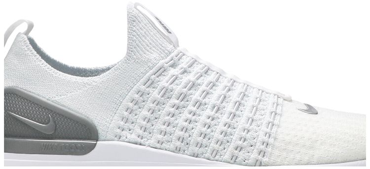 Nike Wmns React Phantom Run Flyknit 2 True White Silver