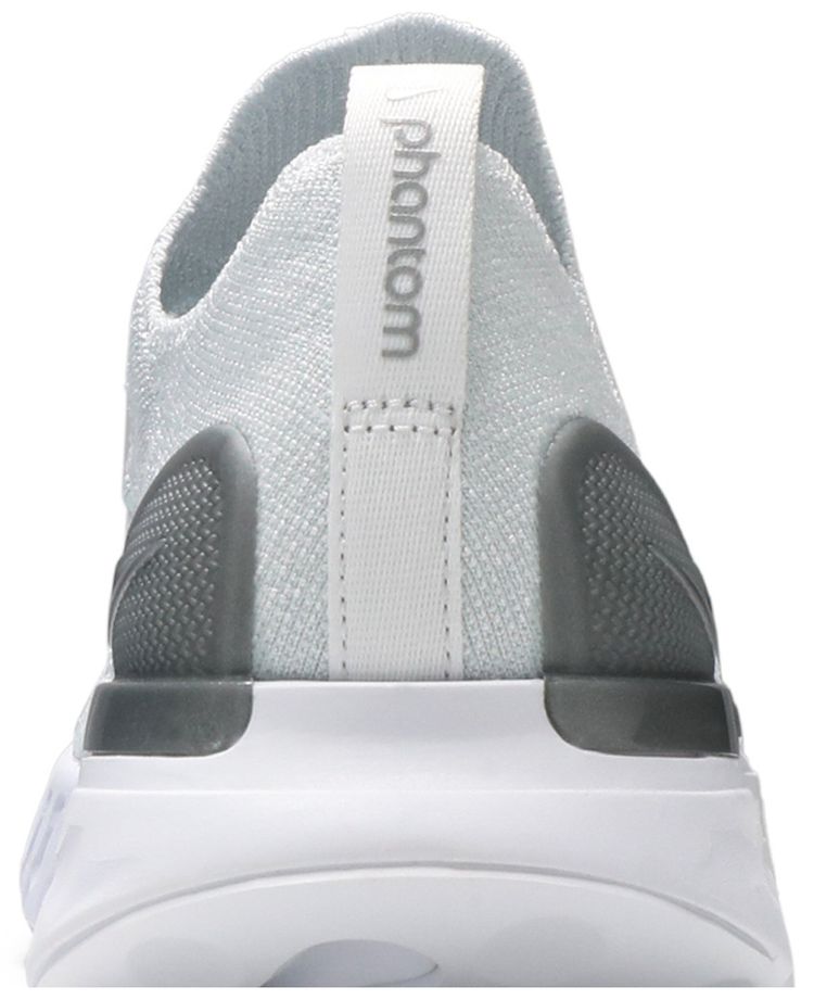 Nike Wmns React Phantom Run Flyknit 2 True White Silver