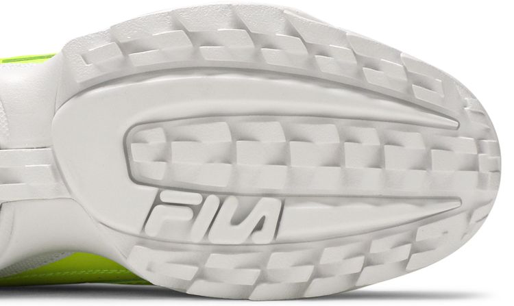 Fila Wmns Disruptor 2 Applique Safety Yellow