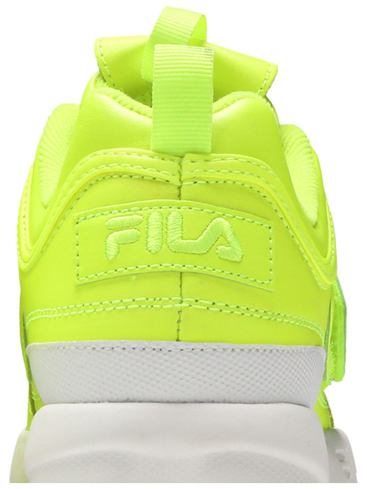 Fila Wmns Disruptor 2 Applique Safety Yellow