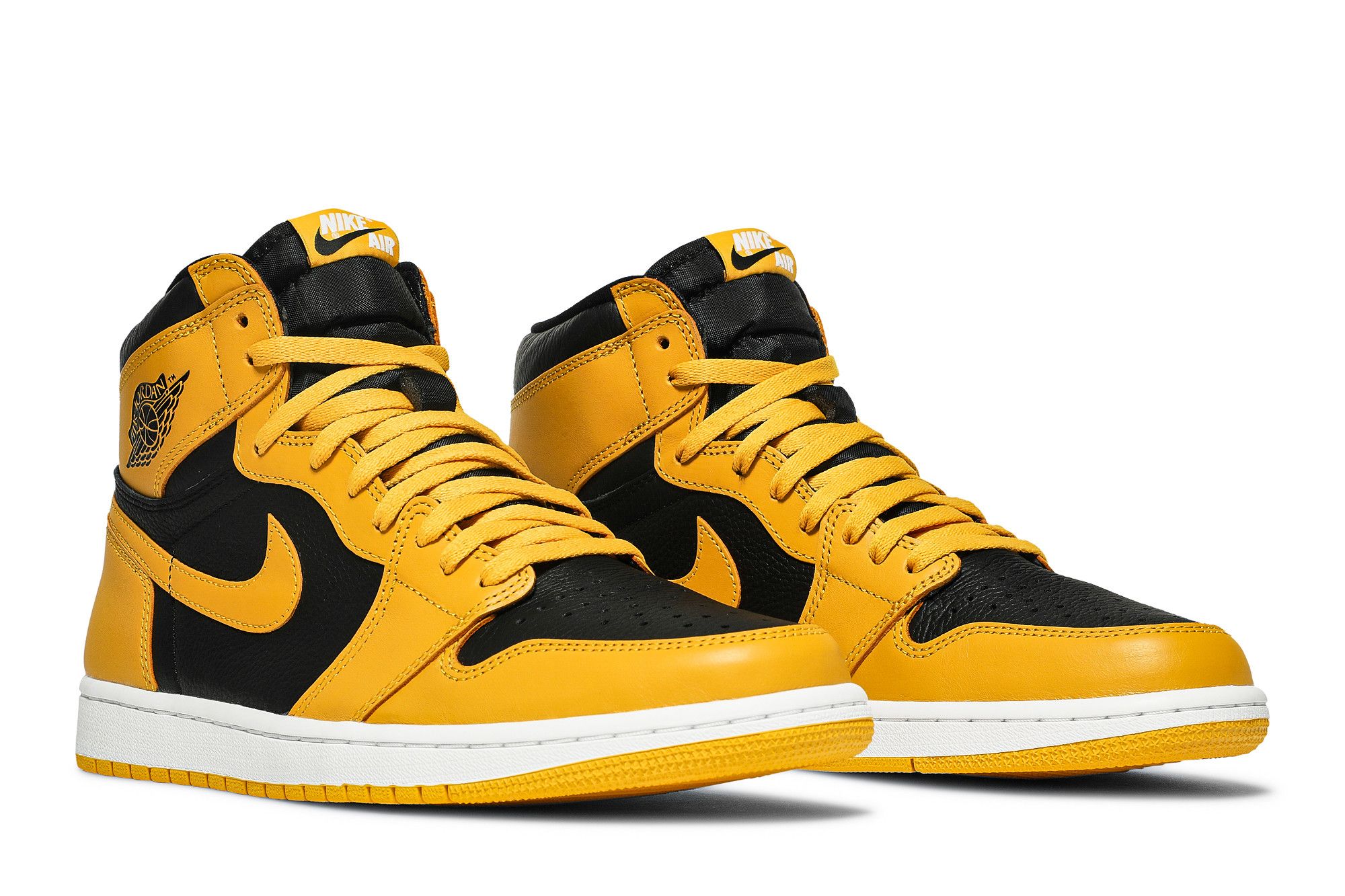 Black large and yellow retro 1s