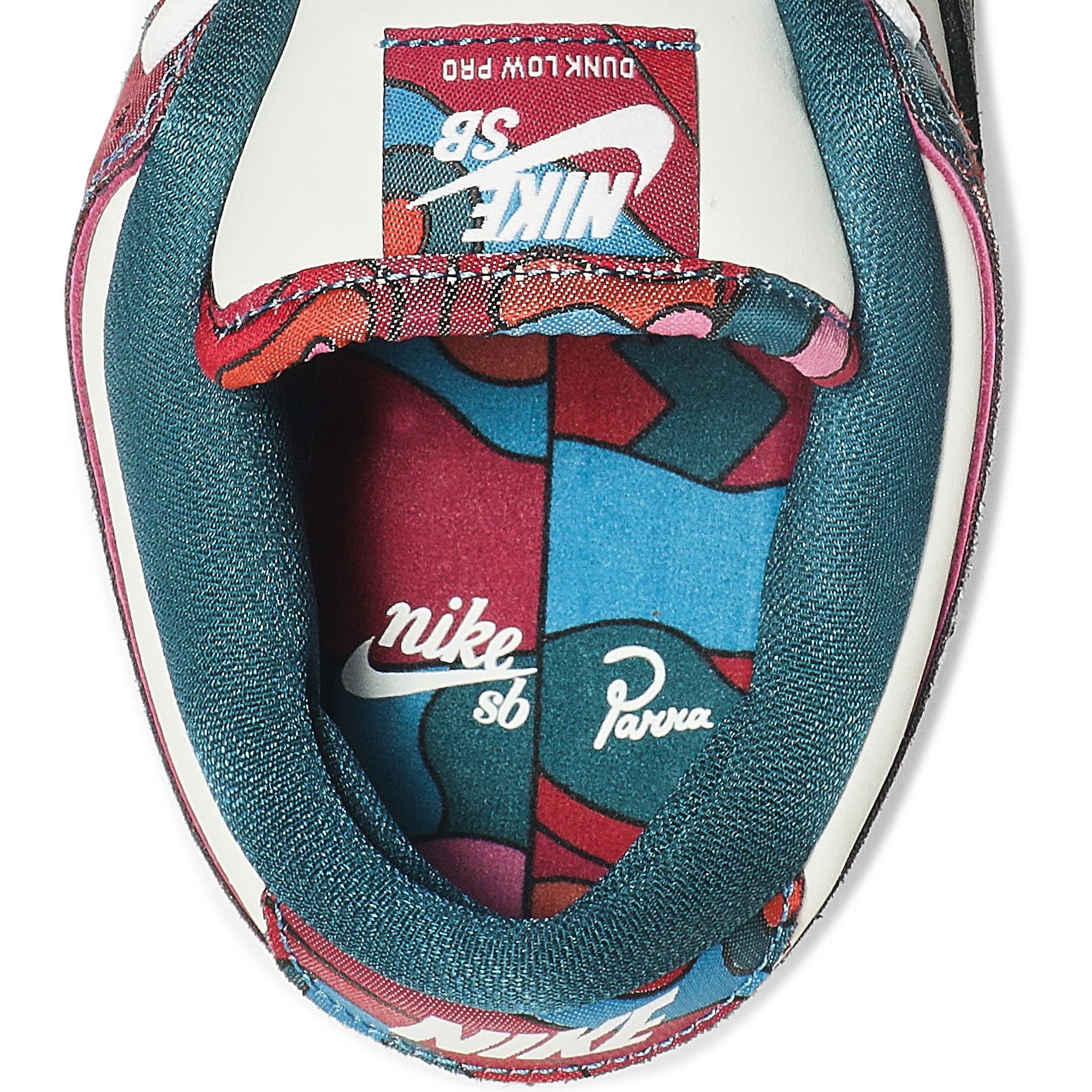 The parra x dunk low best sale