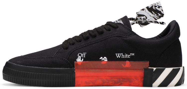 Off White Vulc Sneaker Low Black White