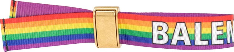 Balenciaga Party Bracelet 'Rainbow/Gold'
