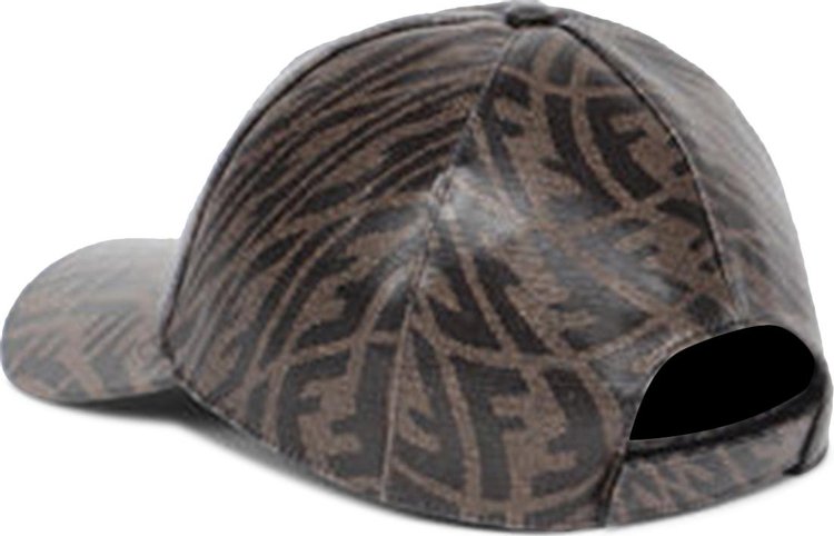 Fendi x Sarah Coleman Vertigo Logo Cap Tabacco