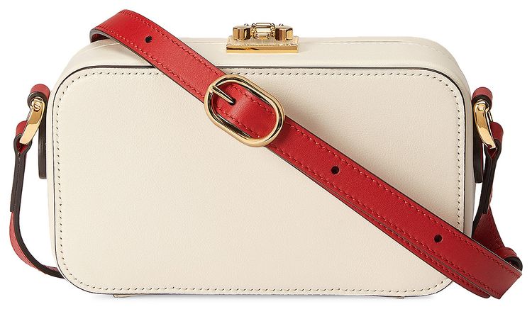 Gucci Card Case Mystic WhiteHibiscus Red