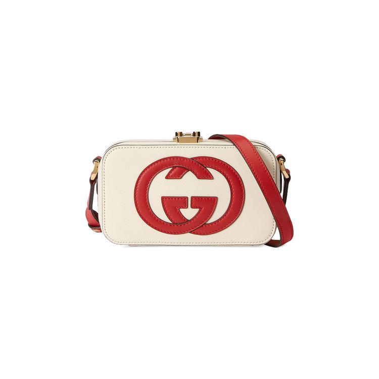 Gucci Card Case Mystic WhiteHibiscus Red