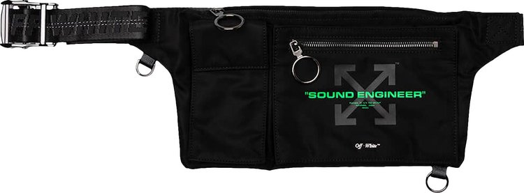 Off-White x Pioneer Sound Engineering Waist Bag 'Black'