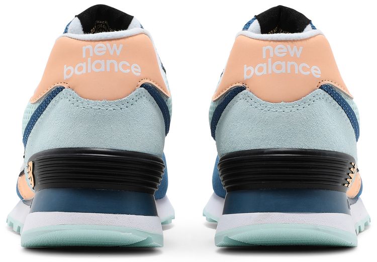 New Balance Wmns 574 Light Mango Blue