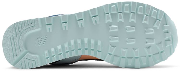 New Balance Wmns 574 Light Mango Blue