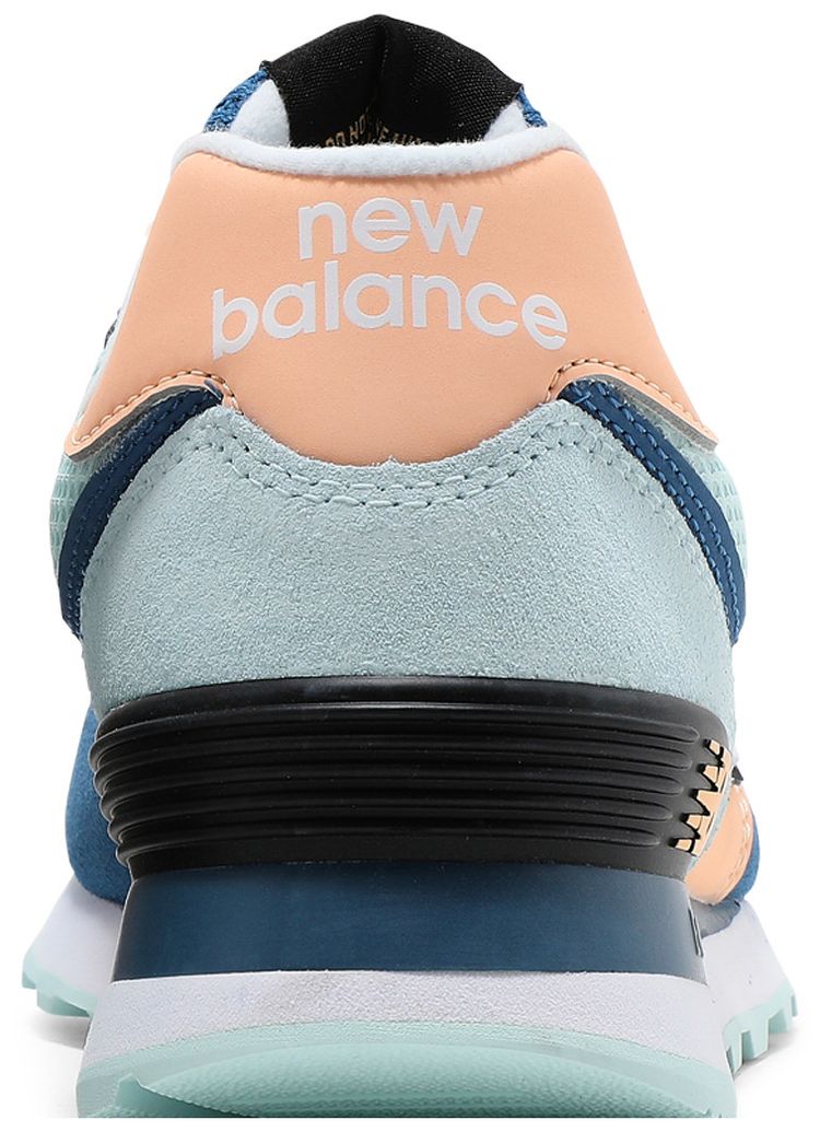 New Balance Wmns 574 Light Mango Blue